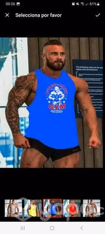 Poleras gym