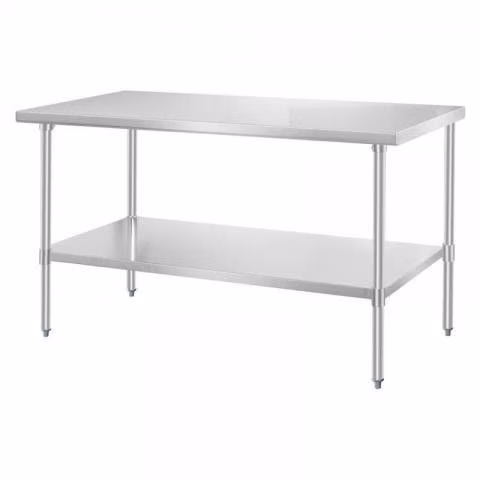 Mesón de acero inox 120x60x85