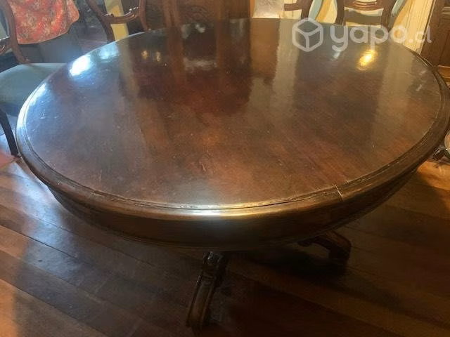 Mesa comedor base tipo piña