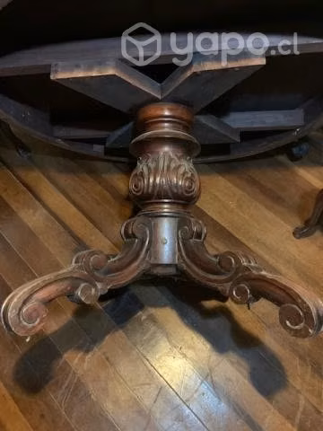 Mesa comedor base tipo piña