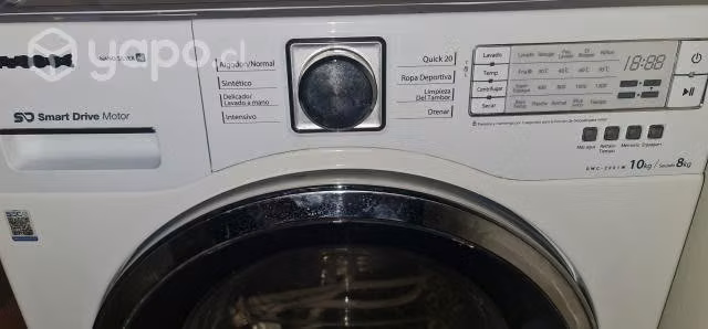 Lavadora Daweoo DE nanosilver ag+
