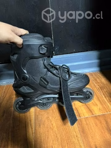 Patines oxelo 28cm + protecciones - Imagen 5
