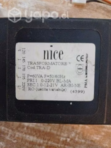 Transformador nice tra-d 1030