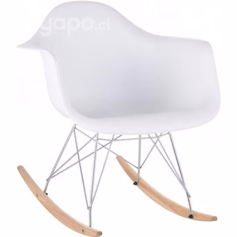 Mecedora Eames Rocking Blanco
