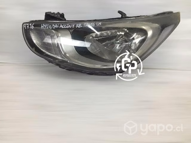 Optico lh hyundai accent rb 2012-2016