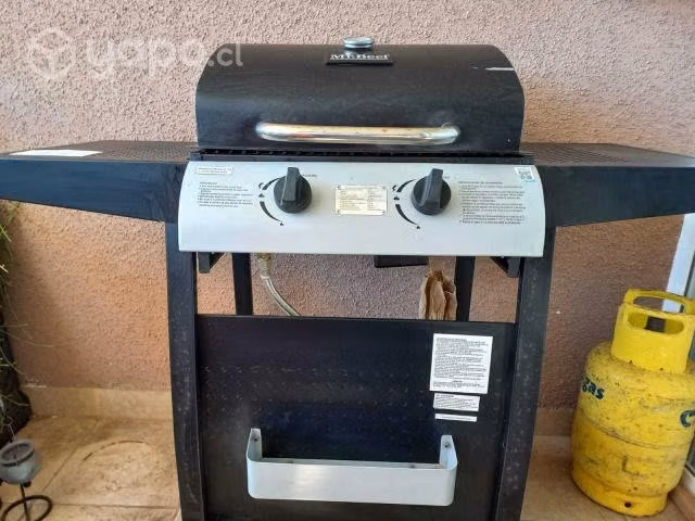 Parrilla a gas 2 quemadores