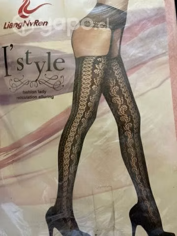 pantys con encajes mujer