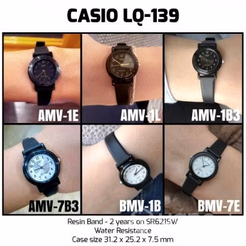 Reloj casio lq139amv mujer analogo nuevos