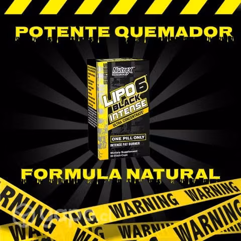 QUEMADOR Lipo 6 Black Intense Nutrex - 60 Caps