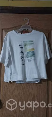 Polera manga corta nueva talla M