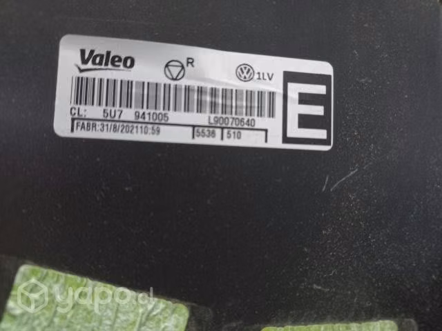 Óptico izq Volkswagen Gol Voyage Saveiro 2021 ORIG