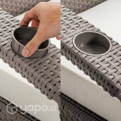 Sofa juego de terraza Maitencillo Doble Chaise