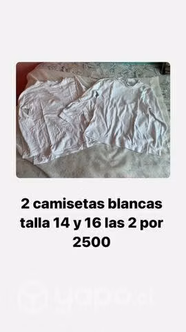 Ropa usada en buen estado