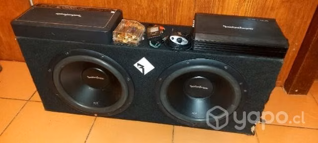 Kit de audio rockford fosgate