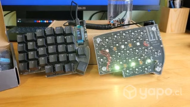 Teclado dividido Lily58 Pro + piezas y Keycaps - Imagen 4