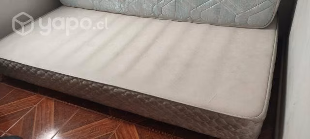 Cama Rosen 1 1/2 plaza Base y Colchón excelente es