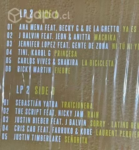 Vinilo REAGGETON VARIOS ARTISTA LP/ALBUM