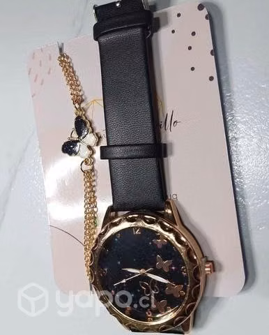 Conjunto reloj y pulcera