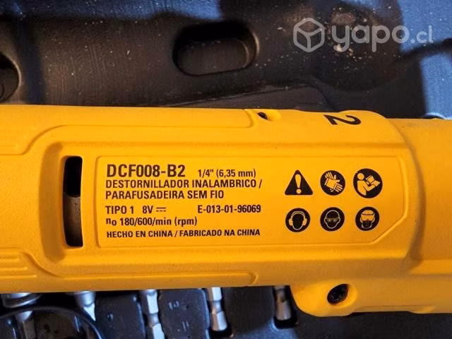 Destornillador dewalt