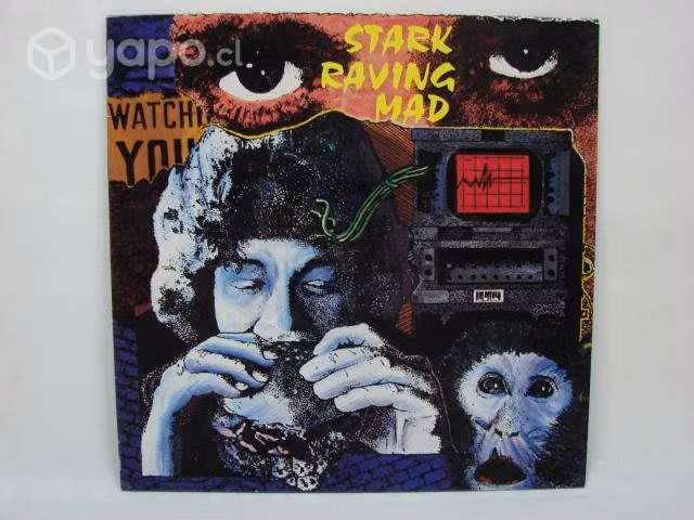 Vinilo 10 Stark Raving Mad Social Sickness Alemani