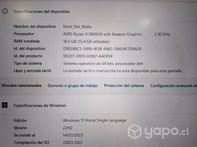 Notebook ASUS ROG STRIX - Imagen 4