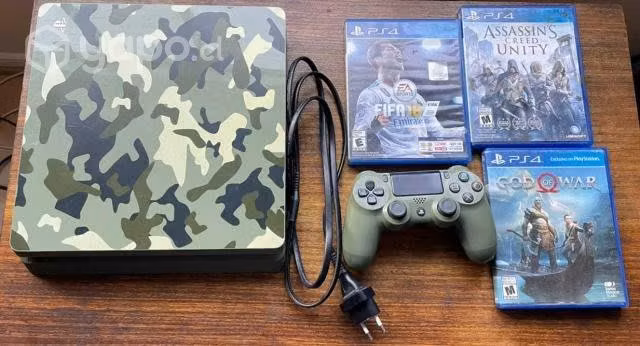 Ps4 Slim 1TB Edición CoD WWII + Juegos