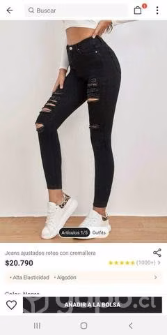 Pantalón shein talla M