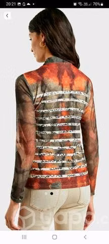 Polera desigual talla l original - Imagen 4