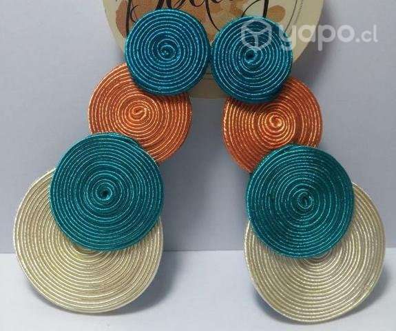 Maxi Aretes soutache - Imagen 4