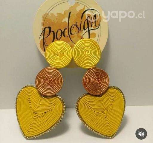 Maxi Aretes soutache - Imagen 6