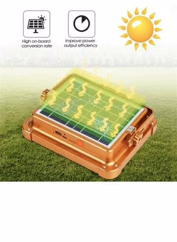 Foco solar 300w luz emergencia 6 modos carga USB - Imagen 2