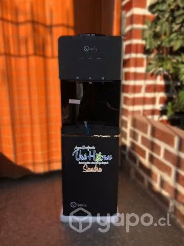 Dispensador de agua de pedestal, tres llaves