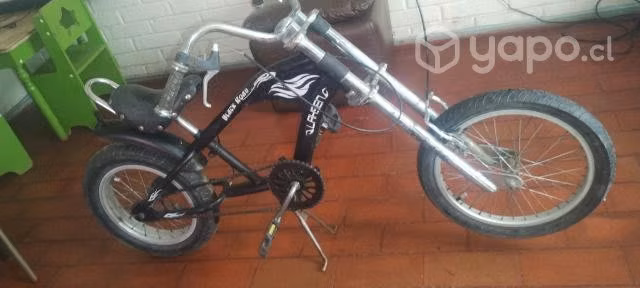 Bicicleta chopper lahsen niño .