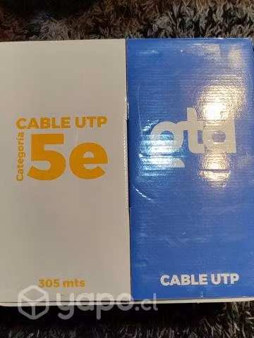Cable UTP categoria 5e