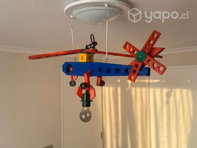 Helicóptero LAMPARA de COLGAR 555 Helicóptero