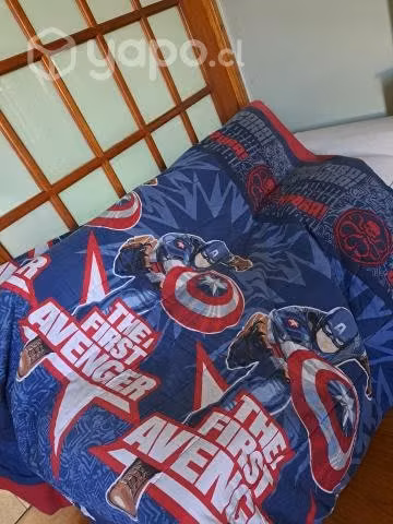 Cubrecama capitan america