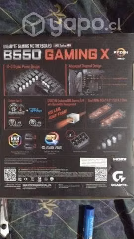 Placa Gigabyte B550 Gaming X B550 AMD AM4 - Imagen 3