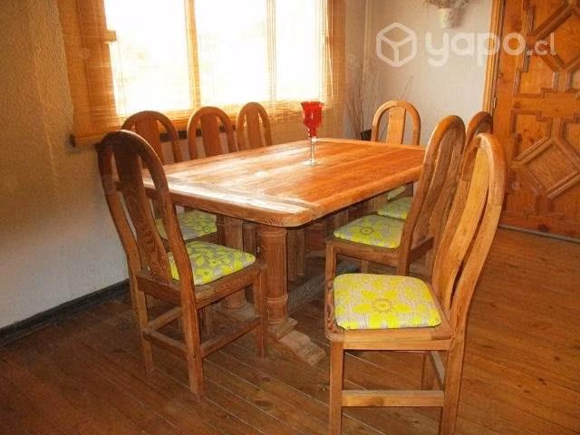 UNICO comedor madera fina