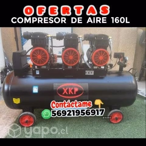 Compresor silencioso 160l xkp