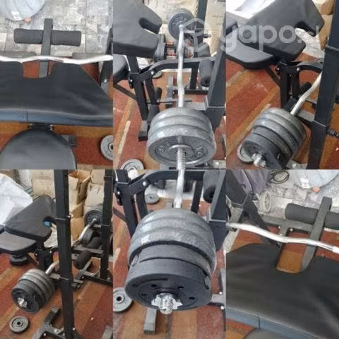 Bíceps sobre banca Scott. Progresiones de 30-35kg