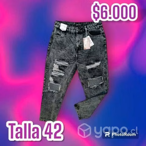 pantalón mujer mom jens