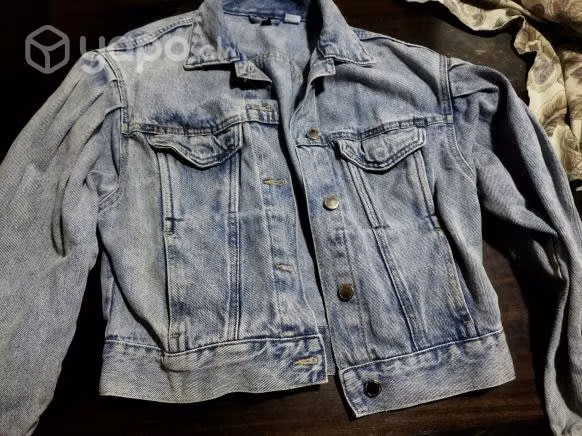 Chaqueta mezclilla talla xs hym - Imagen 2