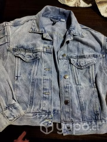 Chaqueta mezclilla talla xs hym - Imagen 4