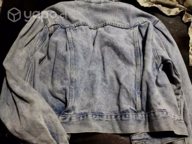 Chaqueta mezclilla talla xs hym