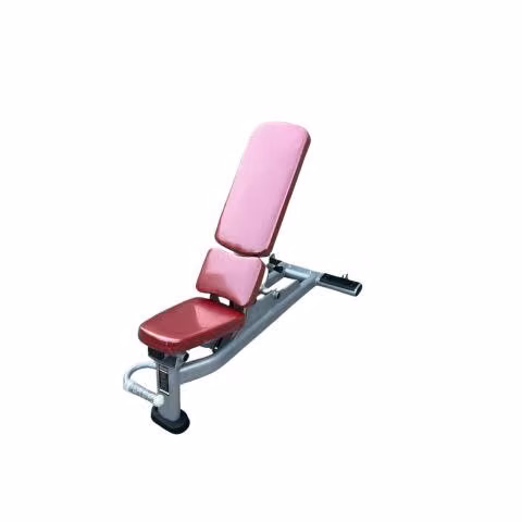Banco Profesional Gym Reclinable Con Ruedas Multie