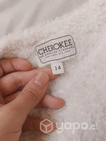 Chaleco Blanco peludo