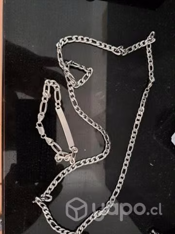 Cadena y pulsera de plata