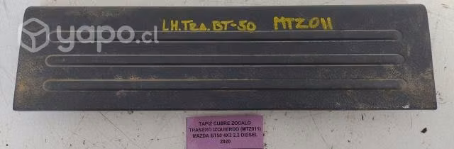 Tapiz Cubre Zócalo Trasero Izquierdo (MTZ011) Mazd
