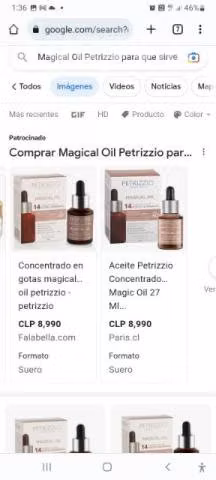 Petrizzio aceite afirmante cara arrugas