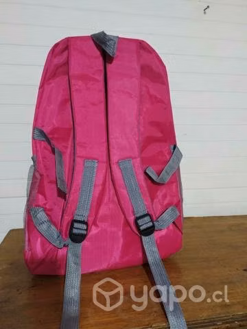 Mochila mujer rosada nueva - Imagen 3